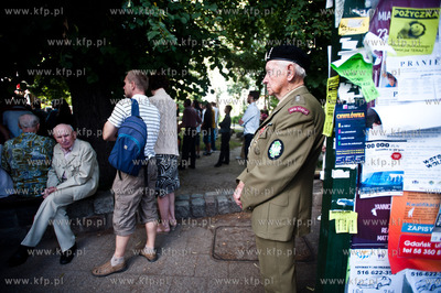 Gdansk. Targ Rakowy. Pomnik  Polskiego Panstwa Podziemnego....