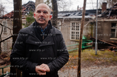 Gdansk. Oliwa. Dogaszanie i ogledziny dachu zabytkowego...
