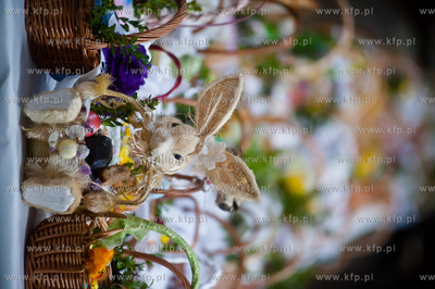 Gdansk. Wielka Sobota. Swiecenie potraw Wielkanocnych...