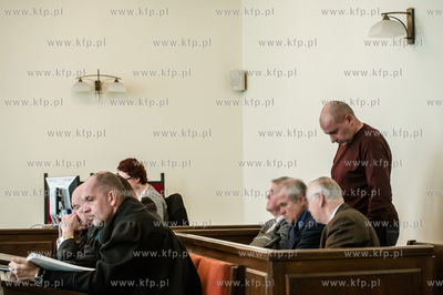 Gdansk. Sad Okregowy. Rozprawa przeciwko procownikom...