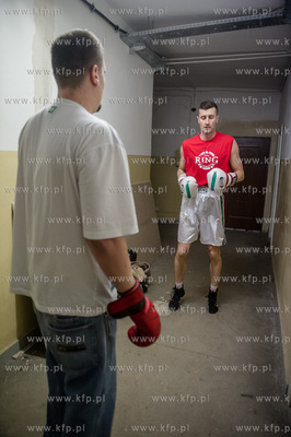 Klub bokserski Ring3city na terenie stoczni gdanskiej....