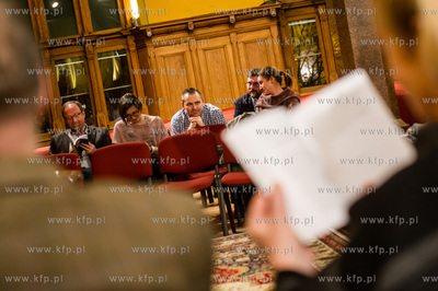 Gdansk. Nadbaltyckie Centrum Kultury. Spotkanie z Adamem...