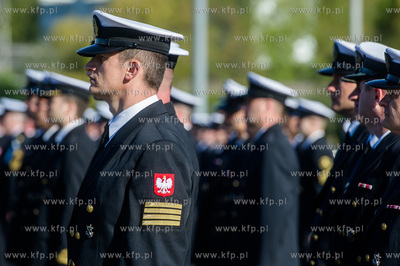 Port Wojenny w Gdyni Oksywie. Uroczystosc objecia obowiazkow...