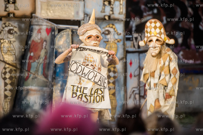 Gdansk. Plac pod Bastionem Sw. Gertrudy. XX Miedzynarodowy...