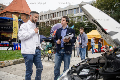 Gdańsk. Targ Węglowy. VIII Festiwal Temperatury im....