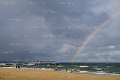 Gdańsk. Brzeźno. Jesienna tęcza na Zatoką.
30.10.2016
fot....