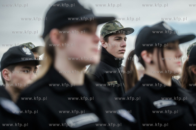 Gdansk. Wrzeszcz. Uroczyste złożenie kwiatów pod...