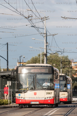 Gdańsk. Morena. Linia tramwajowa Piecki - Migowo.
18.07.2017
fot....