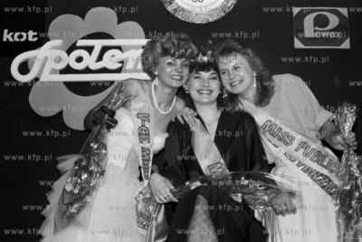 Wybory Miss Wybrzeża w gdańskim klubie Rudy Kot....