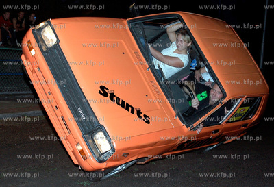 Pokazy czeskiej grupy kskaderskiej FLOTT CASCADERS...