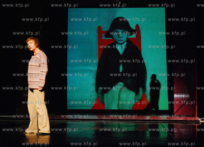 Teatr Muzyzny w Gdyni. Proba przed spektaklem KRZYK...