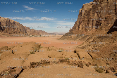 Wadi Rum Jordania NZ Pustynia Wadi Rum. 04.11.2009...