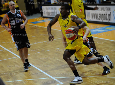 Sopot. Polska Liga Koszykowki. Mecz Trefl Sopot kontra...