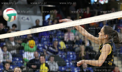 Sopot  Hala 100 lecia. Mecz play off pomiedzy siatkarkami...