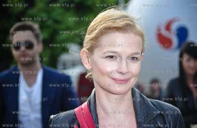 Sopot - Festiwal Dwa Teatry 2010. Nz. aktorka Dominika...