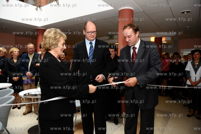 Gdansk. Zakonczenie rozbudowy Wojewodzkiego Centrum...