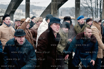 Rekonstrukcja wydarzen grudnia70 " Gdynia70. Za chleb...
