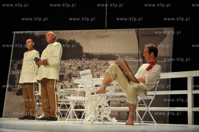 Scena Kameralna Teatru Wybrzeze w Sopocie. Proba generalna...