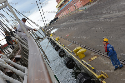 Dzien na Darze Mlodziezy ze studentami Akademii Morskiej...