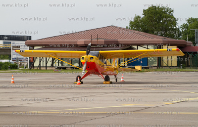 Port Lotniczy Gdansk. Nz.  Aviat A-1C-180
03.07.2014
fot....