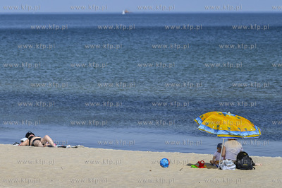 Sopot. Molo, plaza i Plac Przyjaciol Sopotu. Rekordowa...