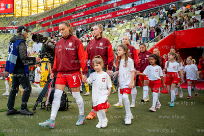 Liga Narodów Kobiet: Polska - Rumunia n/z reprezentacja...
