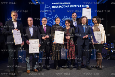 Sopot. Opera Leśna. Gala Sopocka Gala Sportu.

Zwycięzcy...