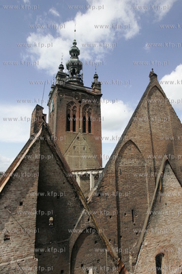 Kosciol sw. Katarzyny w Gdansku po pozarze.
23.05.2006
fot....