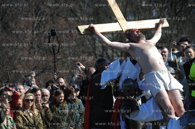 Gdansk. Misterium Meki Panskiej. 10.04.2009 fot. Wojtek...