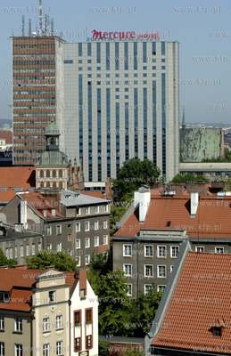 Gdansk.Widok z wiezy kosciola sw. Jana na gdanskie...