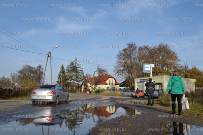 Gdansk Klukowo, ulica Radarowa i okolice. 22.10.2013...