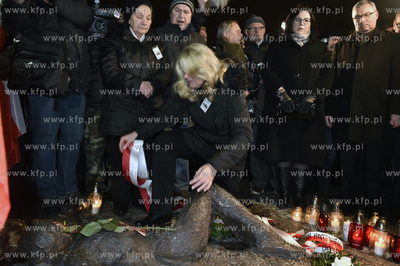 Uroczystości odsłonięcia pomnika Antoniego Browarczyka...