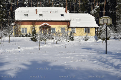 Zima we wsi Sulmin na Kaszubach. 16.01.2017 Fot. Maciej...