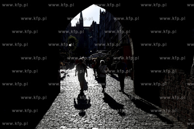 Gdańsk. Brama Mariacka i ul. Mariacka. 4.07.2018 Fot....