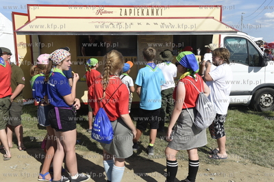 Zlot ZHP Gdańsk 2018 na Wyspie Sobieszewskiej. Dzień...