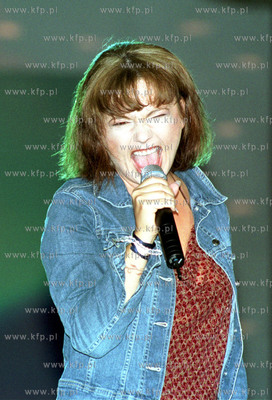 Festiwal Piosenki w Sopocie. Fiolka 24.08.2001 Fot....