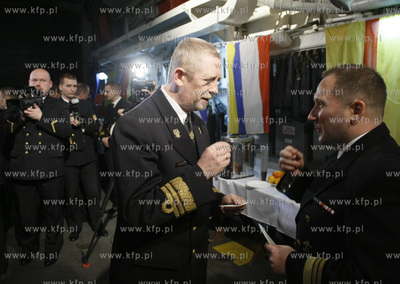 Gdynia Oksywie. Port Wojenny. Wigilia dla marynarzy...