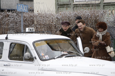 Sopot - plan zdjeciowy filmu "Chwila nieuwagi, czyli...