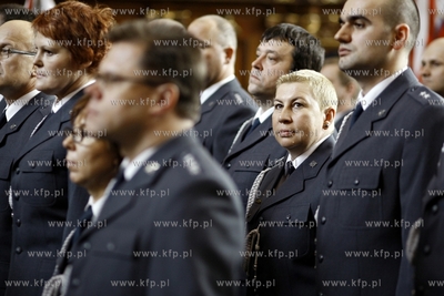 Gdańsk. Dwór Artusa. Święto Służby Więzienne...