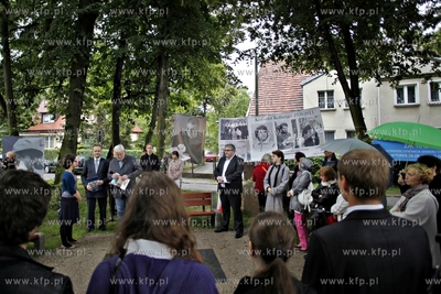 Gdansk. Uroczystosc nadania imienia Krzysztofa Kolbergera...