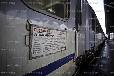 Gdansk. Dworzec Glowny PKP. Strajk kolejarzy.
25.01.2013
fot....