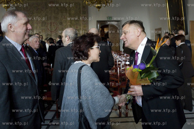 Ratusz Głównego Miasta. Uroczystość wręczenia...