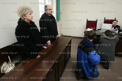 Ogloszenie wyroku w procesie o naruszenie dobr osobistych,
jaki...