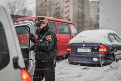 Zimowy patrol gdańskiej Straży Miejskiej polegający...