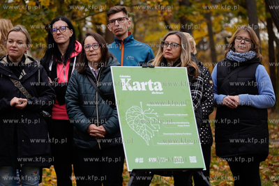 Park Przymorze. Inauguracja cyklu jesiennych nasadzeń...