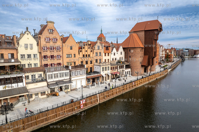 Zakończenie przebudowy Długiego Pobrzeża w Gdańsku....
