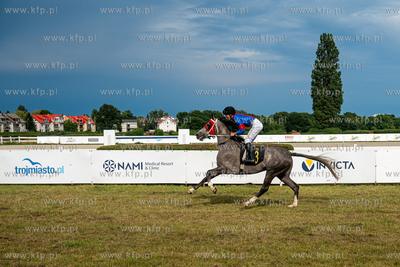 Wyścigi konne i Dzień Kaszubski na Hipodromie w Sopocie....