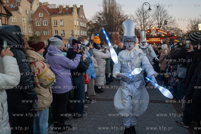 Ceremonia otwarcia Gdańskiego Jarmarku Bożonarodzeniowego....