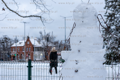 Zima w Gdańsku. 13.01.2026 / fot. Anna Rezulak / KFP