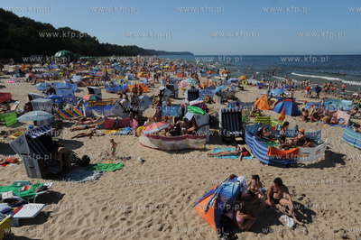 Plaza, Wladyslawowo. Sezon w pelni 08.08.2009 fot....